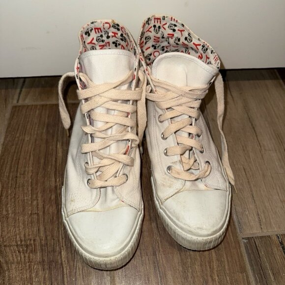 Vintage Disney Mickey Unlimited Hi Top Tennis Shoes - Picture 2 of 8
